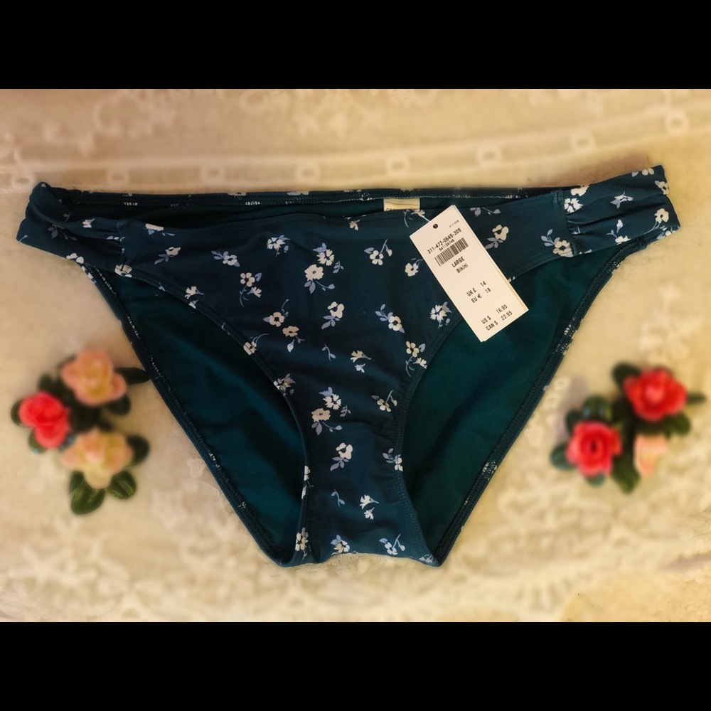 HOLLISTER, bikini bottoms.